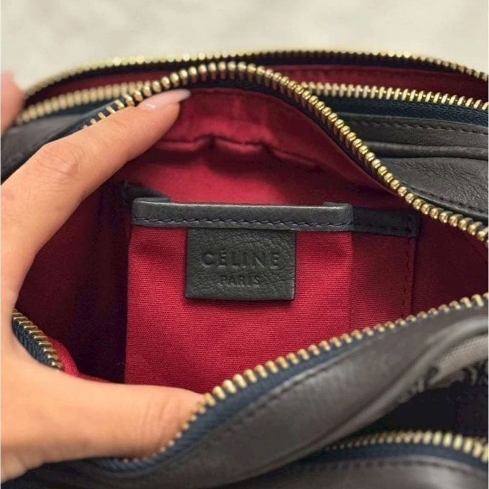 Celine Black and Gray Shoulder Bag - Picture 8 of 10